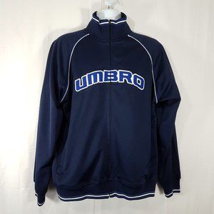 COPY - UMBRO Trainer Jacket Navy Blue Mens Soccer